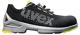 Uvex Herren Uvex 1 8543842 Sicherheitsschuh S1 Groe e 42 Schwarz Paar, Lime Schwarz, EU - 9