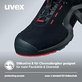 Uvex Herren Uvex 1 X-tended Support Arbeitssneaker, Schwarz Rot, 42 EU - 5