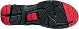 Uvex Herren Uvex 1 X-tended Support Arbeitssneaker, Schwarz Rot, 42 EU - 2