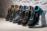 Uvex 1 X-Tended Support BOA - Sicherheitsschuhe S1P SRC ESD - Schwarz/Lime - Gr. 43 - 6