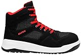 ELTEN Sicherheitsschuhe LAKERS black Mid ESD S1P, Herren, sportlich, Sneaker, leicht, schwarz, Kunststoffkappe 43 EU - 2