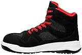 ELTEN Sicherheitsschuhe LAKERS black Mid ESD S1P, Herren, sportlich, Sneaker, leicht, schwarz, Kunststoffkappe 43 EU - 3